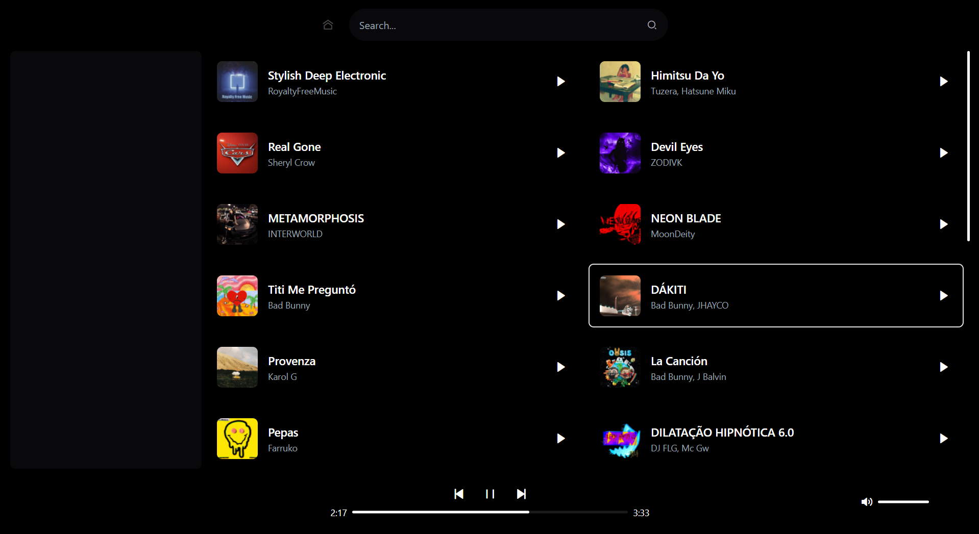 ZBeat music player